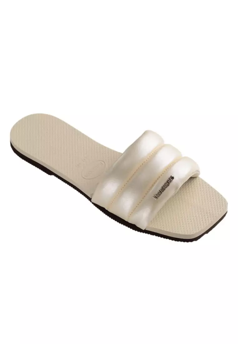 Discount on Havaianas  shoes - SKU: You Milan Metallic Sandals