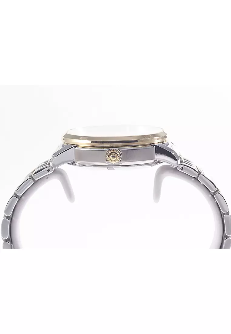 Seiko Presage - Jam Tangan Automatic Pria - Silver Gold - Stainless Steel - SSA272J1