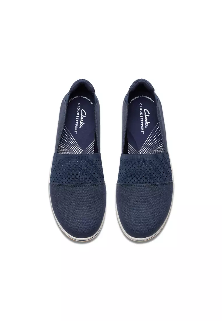 Womens Brinkley Vibe Slip on Shoes - Navy
