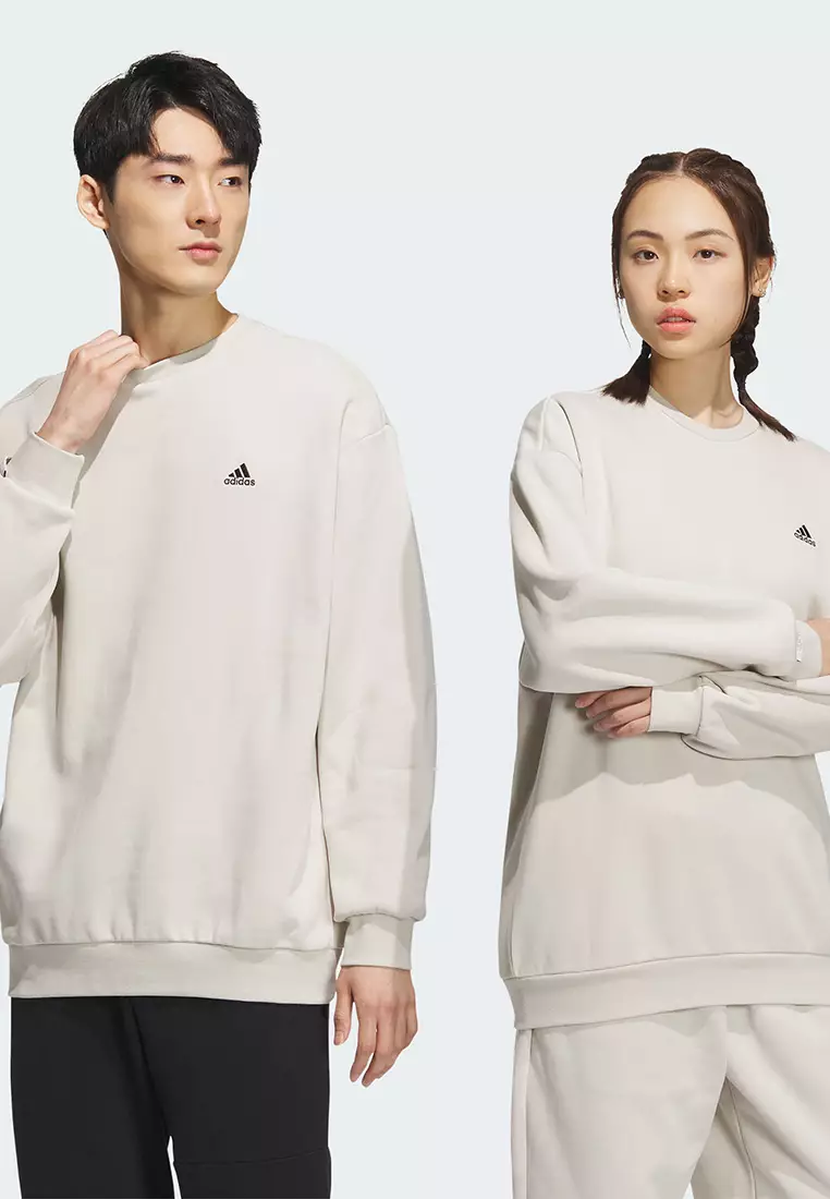 ADIDAS Adult MALE LOGO CREW SWEATSHIRTS GENDER NEUTRAL 2024