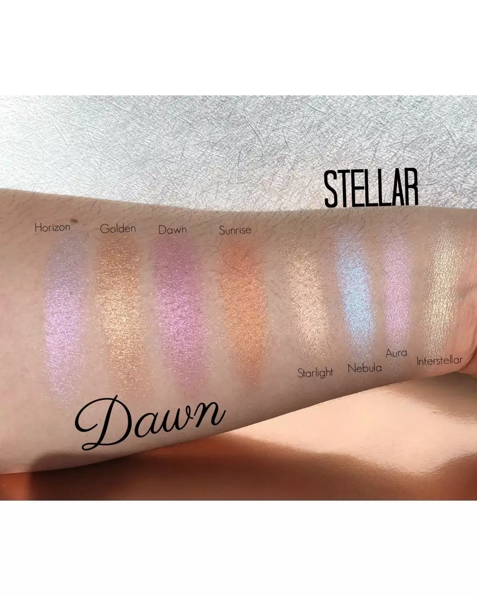 City Color Glow Pro Highlighting Palette - Stellar