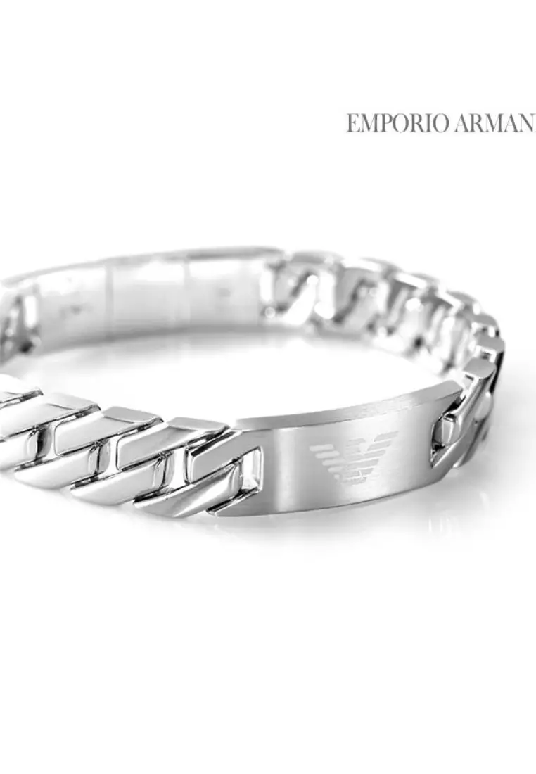 Emporio Armani 男士不銹鋼手鏈 (EGS2435040)