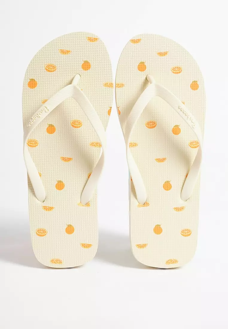 Discount on Penshoppe  shoes - SKU: Women's Regular All Over Print Flip Flops