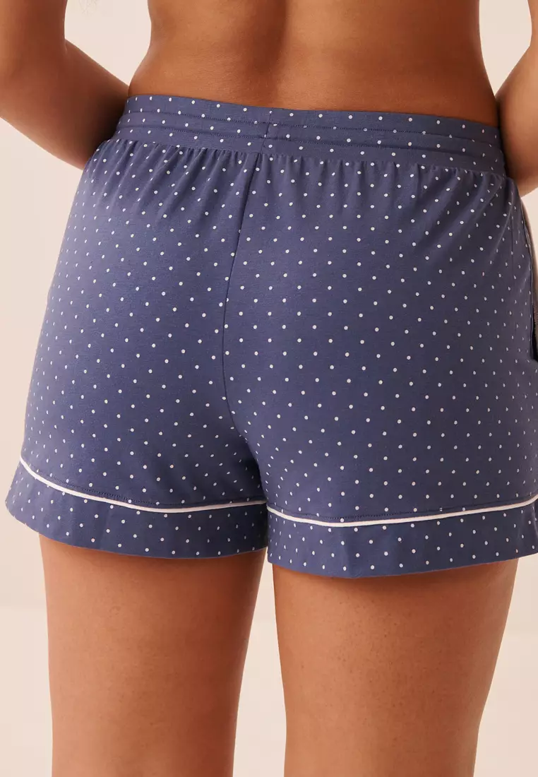 Cotton Pajama Shorts