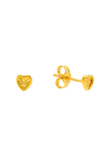 Arthesdam Jewellery gold Arthesdam Jewellery 916 Gold Sweet Mini Heart Earrings C34DEAC94AF3E1GS_1