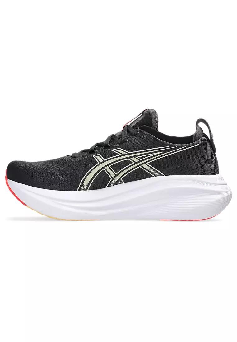 GEL-NIMBUS 27 (2E WIDE) MEN RUNNING SHOES (BLACK)