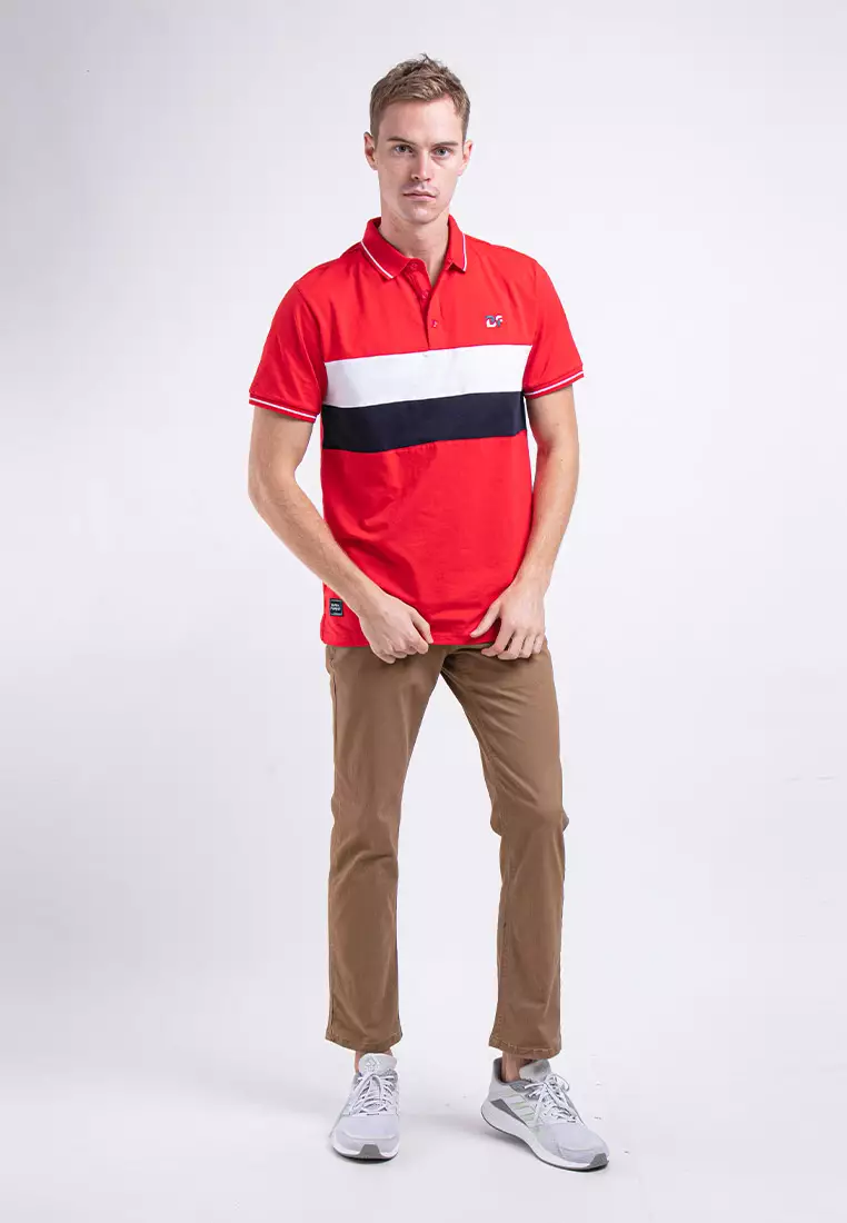 Forest Stretchable Chino Pants Trousers Straight Cut Khakis Pant Men Cotton Men Long Pants - 610197 - 13Khaki