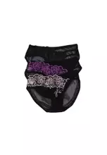 Pink, Purple, Black