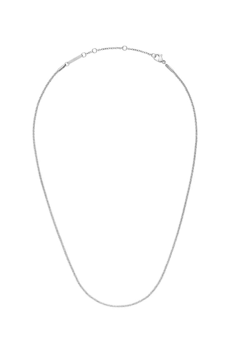 ダニエルウェリントン ネックレス Elan Twisted Chain Necklace Jewellery - Elan Unity Necklace in silver - One size | DW
