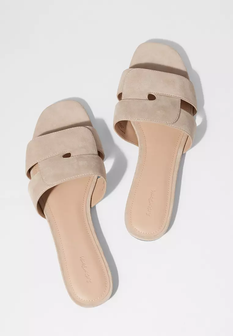 Leather Slides