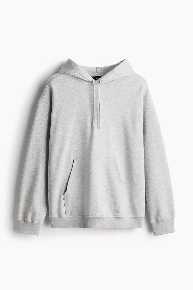 H and m gray hoodie on sale