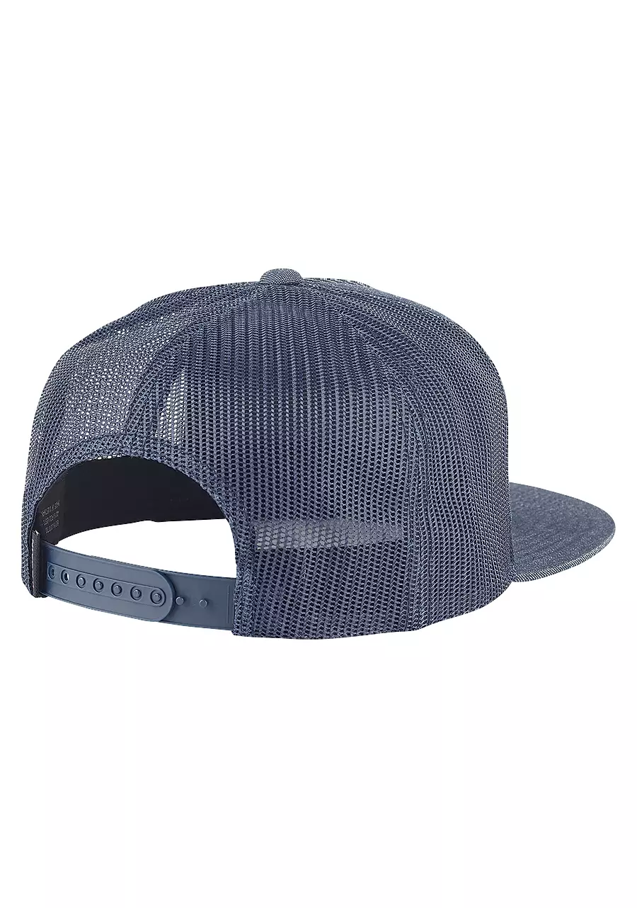 NIXON HAT-DEEP DOWN TRUCKER HAT NAVY DENIM-C19961738