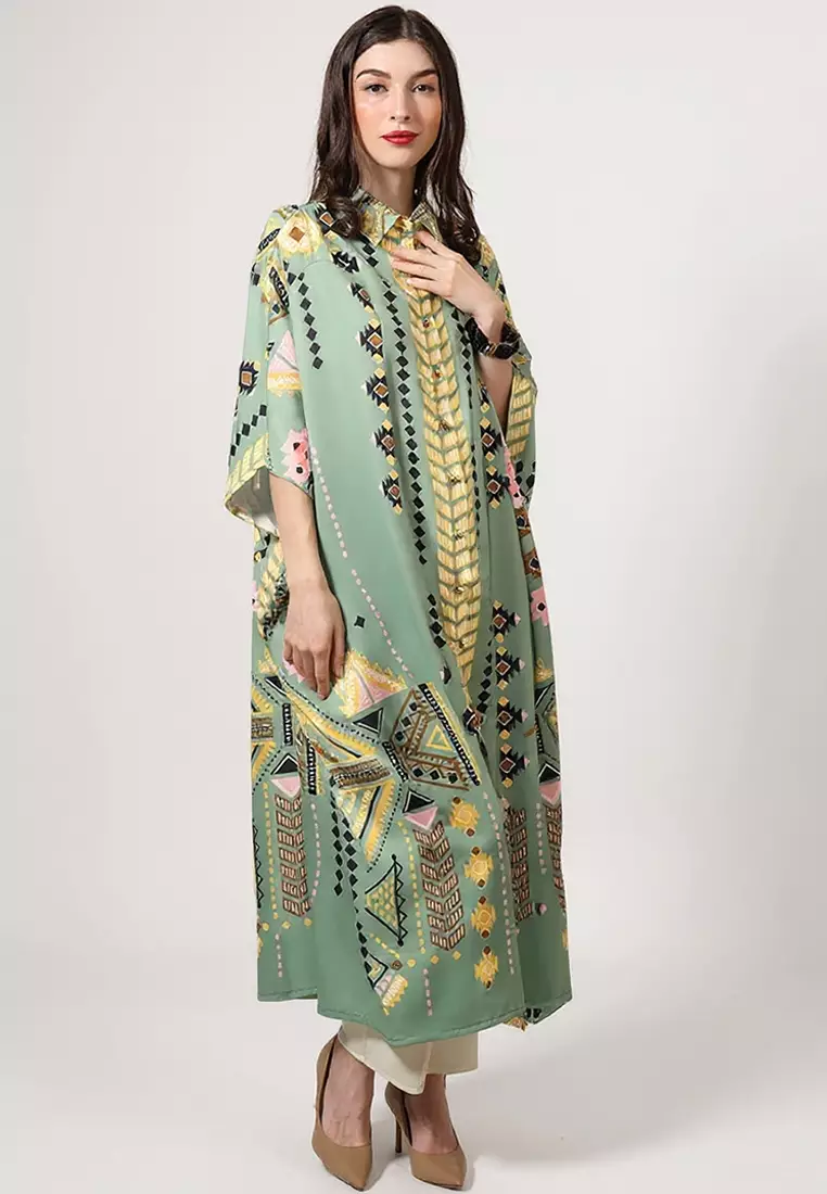 Kanzi Collared Kaftan