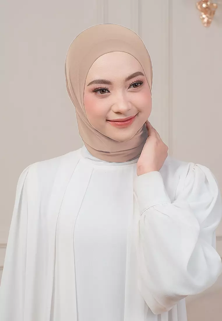 HIJAB INSTAN QIARA - CARAMEL