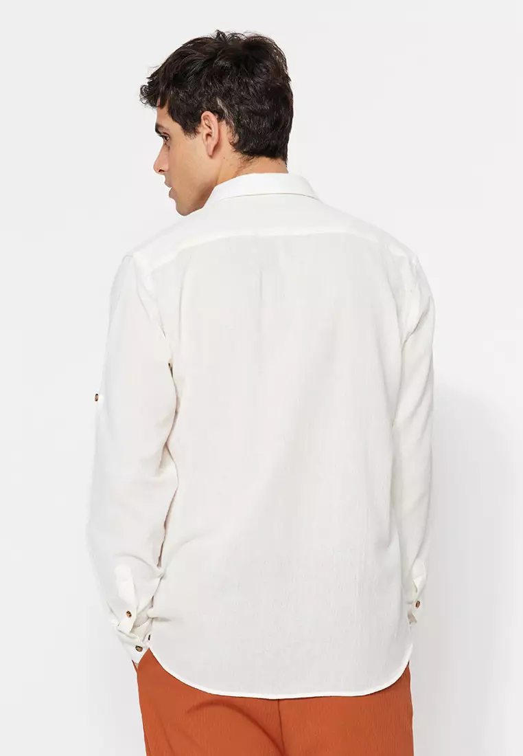 Trendyol Plain Long Sleeve Shirt 2024, Buy Trendyol Online