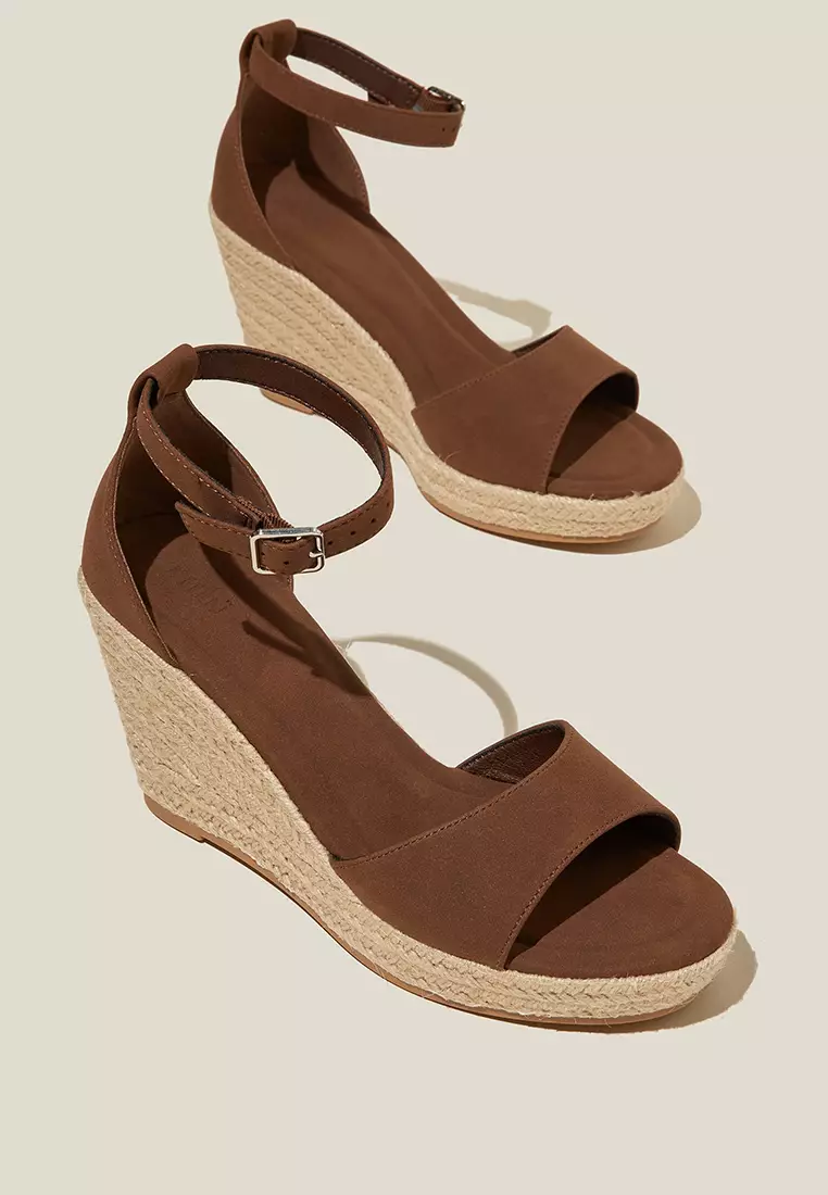 Luna Single Vamp Espadrille Heels
