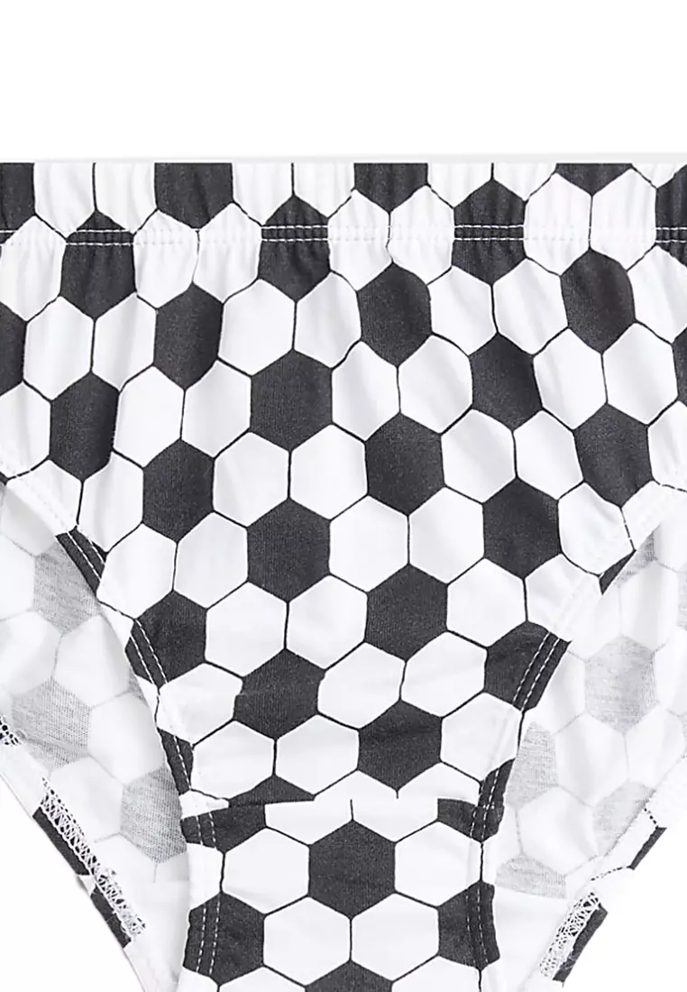 7pk Pure Cotton Football Briefs