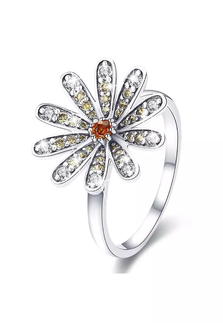 Calendula Flower Fashion Ring