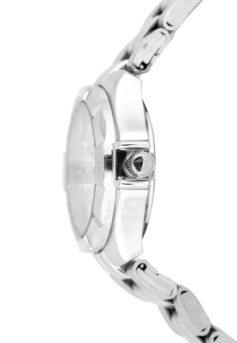 Analog Watch 20122263-Sil Ves - Wht Dial Line