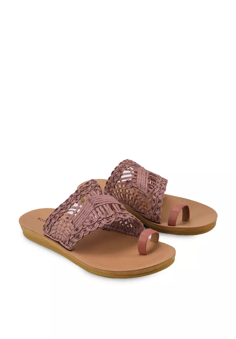 Weave Toe Ring Sandals