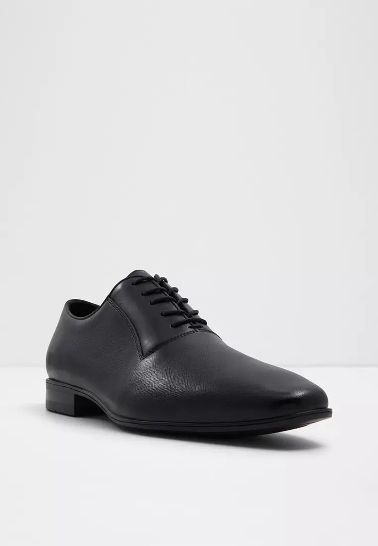 Aldo black oxford shoes top