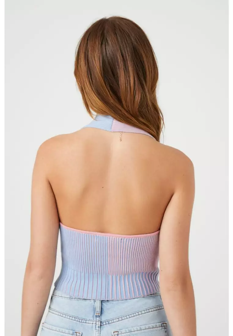 Royal blue sweater forever 21 clearance
