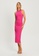 Chancery pink Wonder Midi Dress 7397FAA67D62E5GS_5