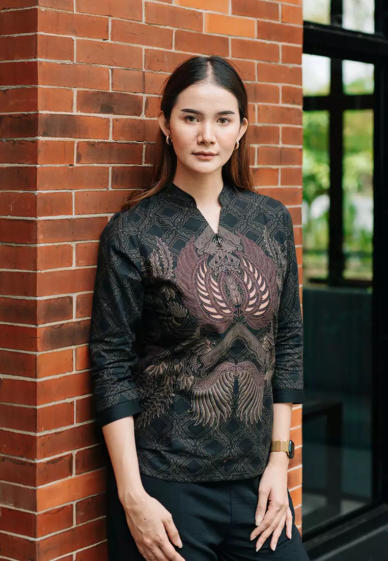 Hadinata Batik Wanita Blouse Ishika Ikhsan