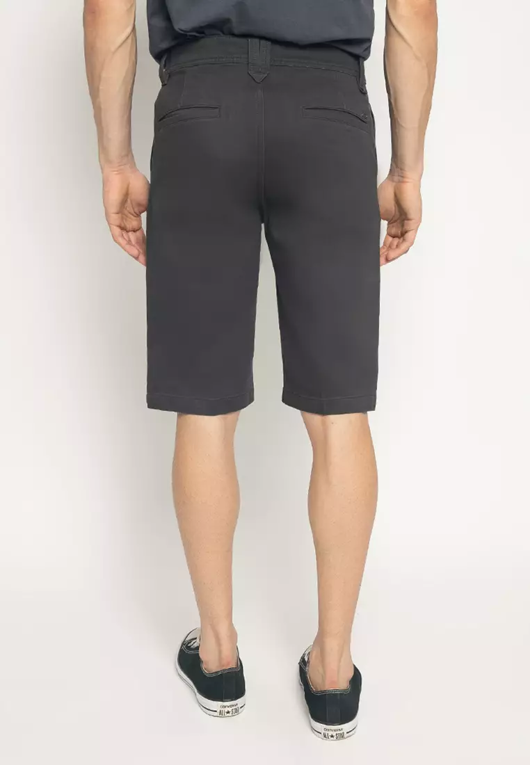 LGS - Celana Chinos Pendek Pria - Katun - Reguler Fit - Stretch - CSS.583.S080