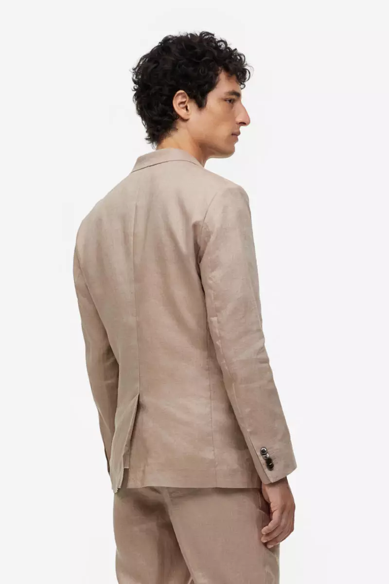 h&m linen suit