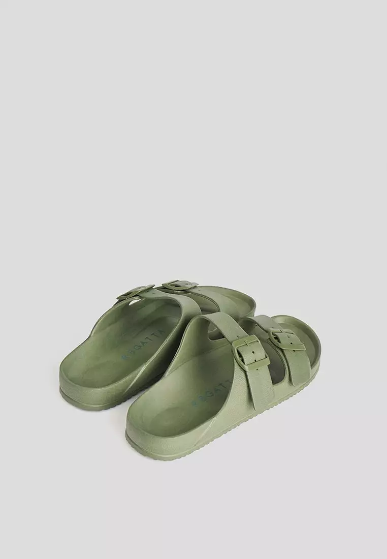Men's Double Strap Slides