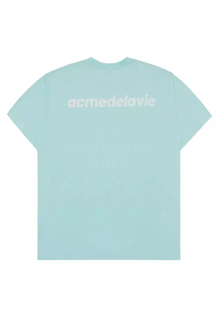 Bold Font Logo Short Sleeve T-Shirt Mint