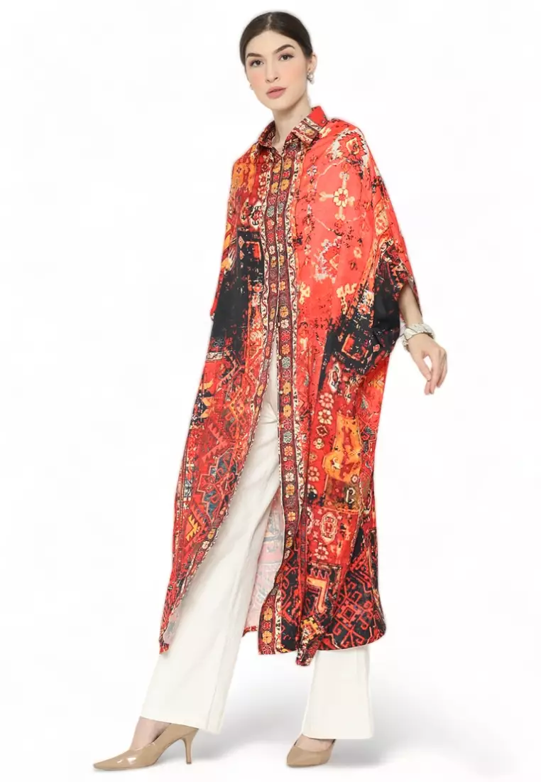 Kanzi Collared Kaftan