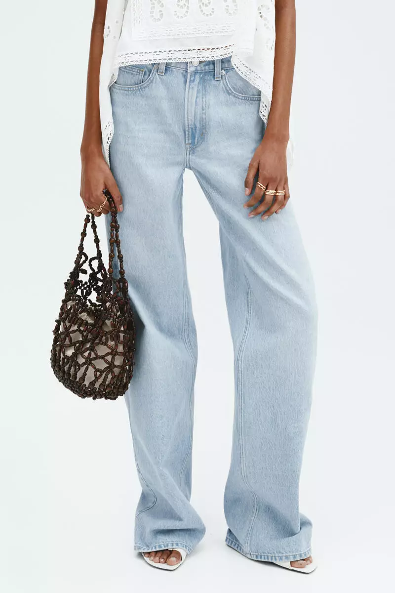 Wide High Waist Jeans