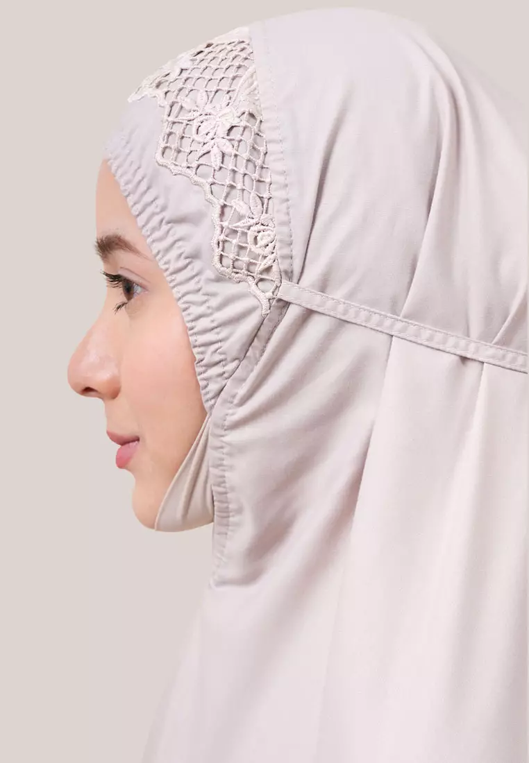 Siti Khadijah Telekung Signature Refa in Beige