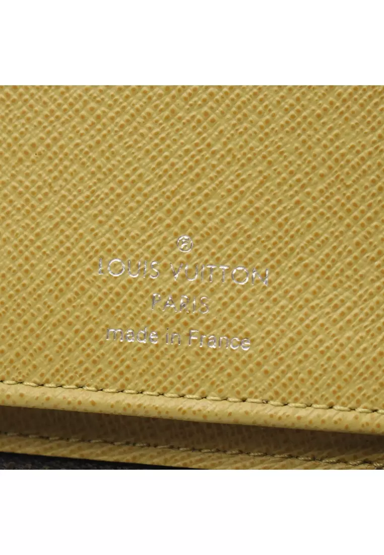 Louis Vuitton Zippy Navy Blue Damier Infini Leather Vertical Wallet