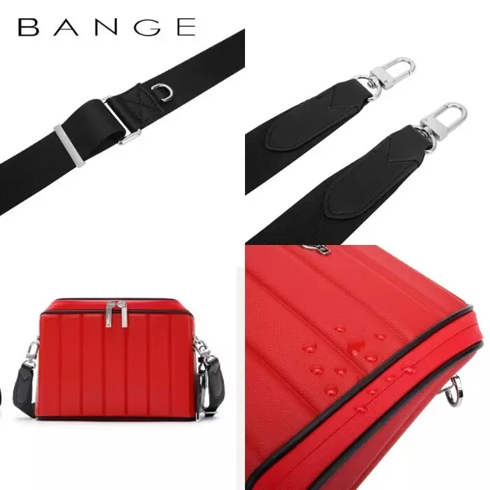 BANGE YD251 Tas Selempang Pria SlingBag Shoulder Chest Bag Pria-Red