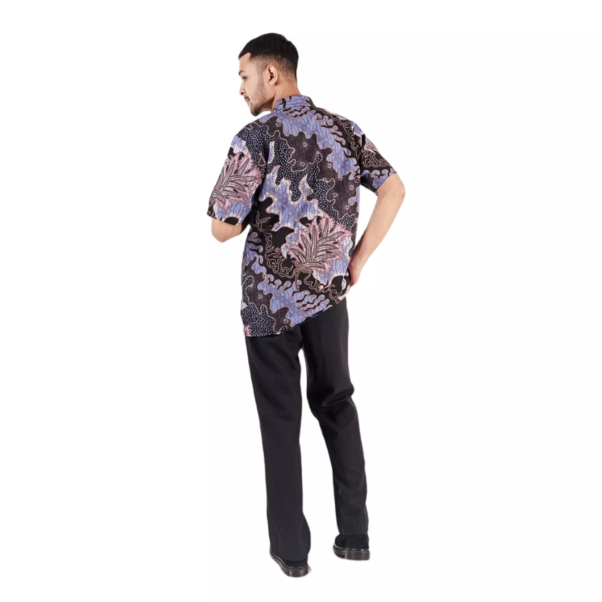 Kemeja Batik Pria - Bhatara Batik Edwin - Atasan Batik Lengan Pendek