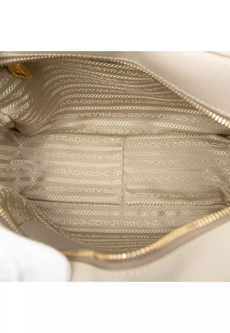 Pre-Loved Prada Saffiano Lux Satchel
