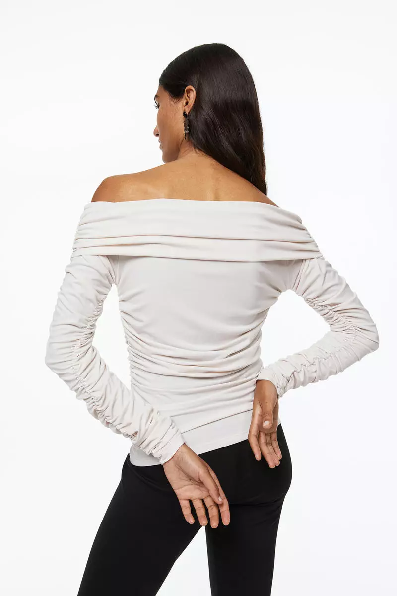 H & m 2024 off shoulder top