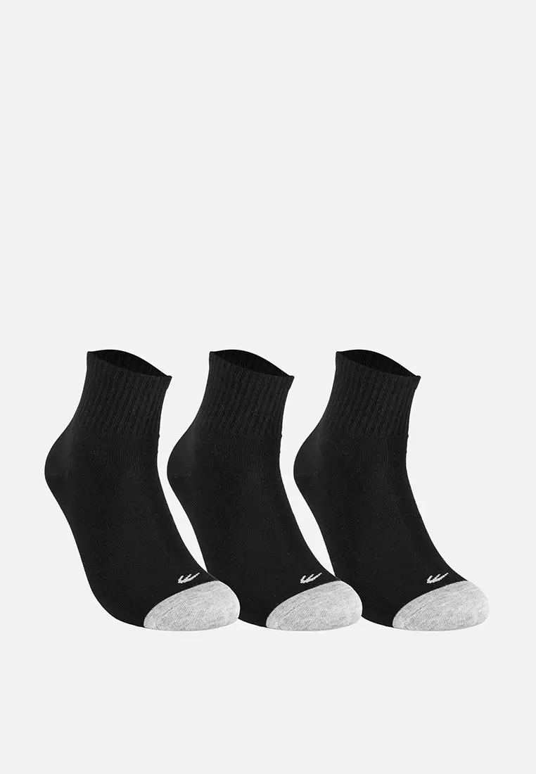 World Balance Men's Quarter Socks 01 P3