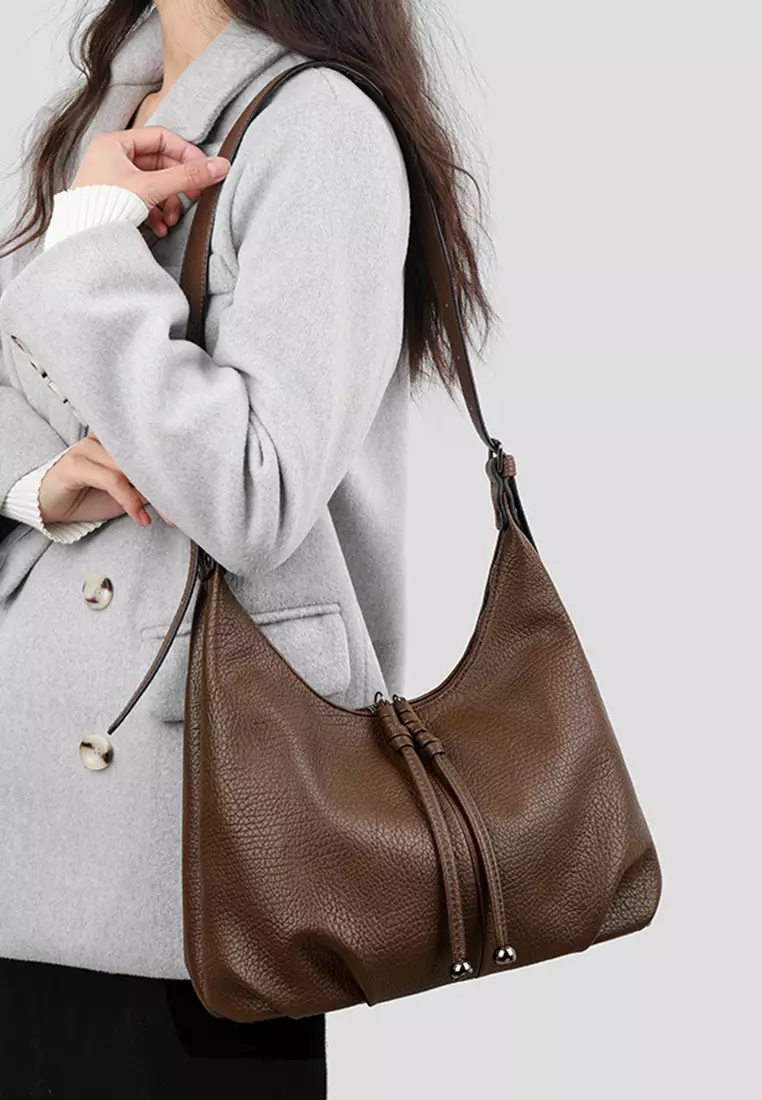 Stylish Faux Leather Three-Way Shoulder Bag JW HD-2829