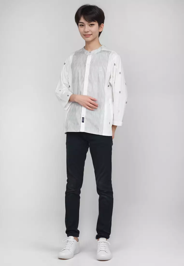 Crocodile KIDS KOKO | Kemeja Koko Katun Lengan Panjang Anak 0262