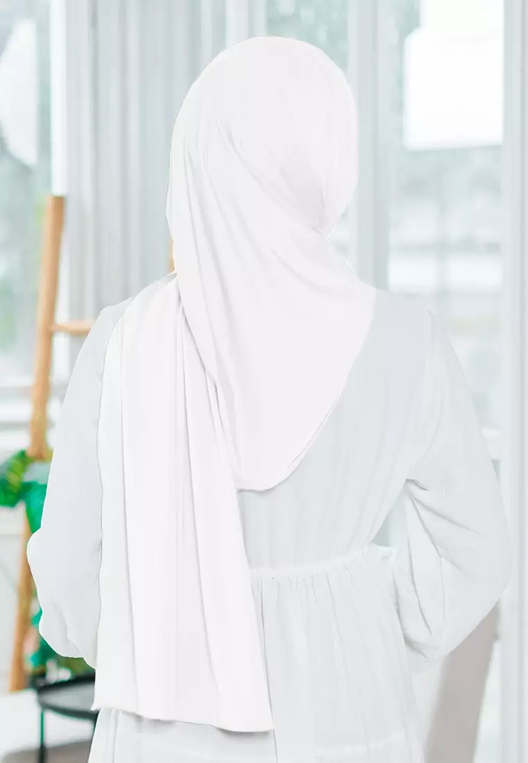 HIJAB INSTAN QILA - WHITE