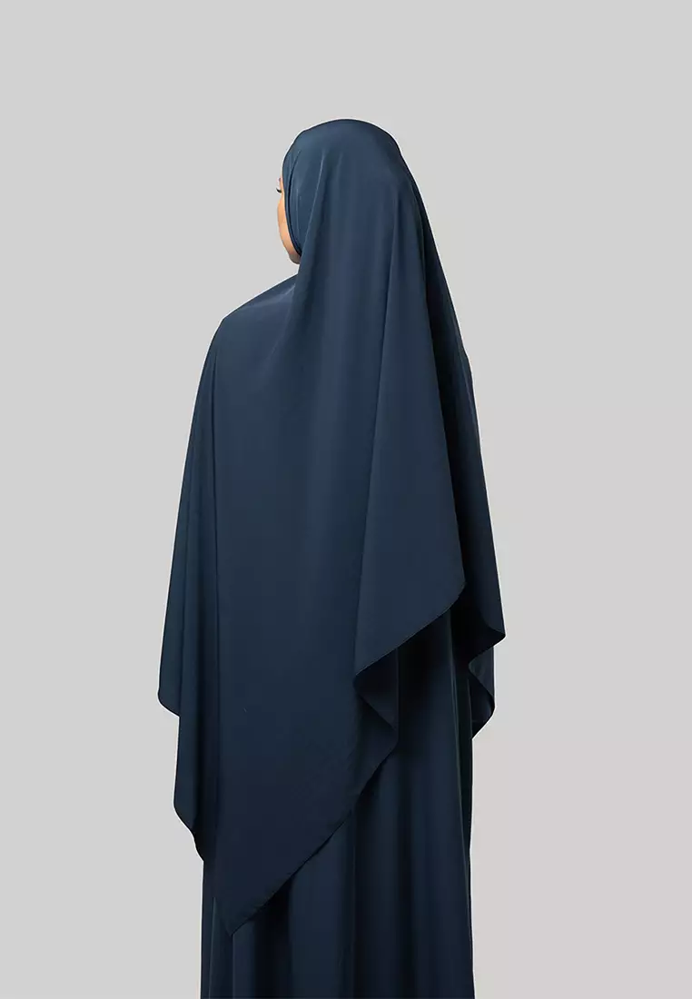 Kami Amara Instant Khimar Midnight Blue