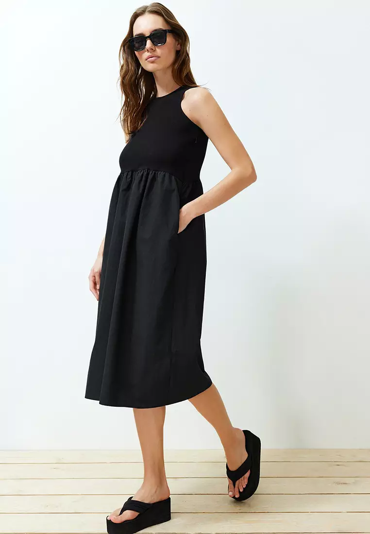 A-line Midi Dress