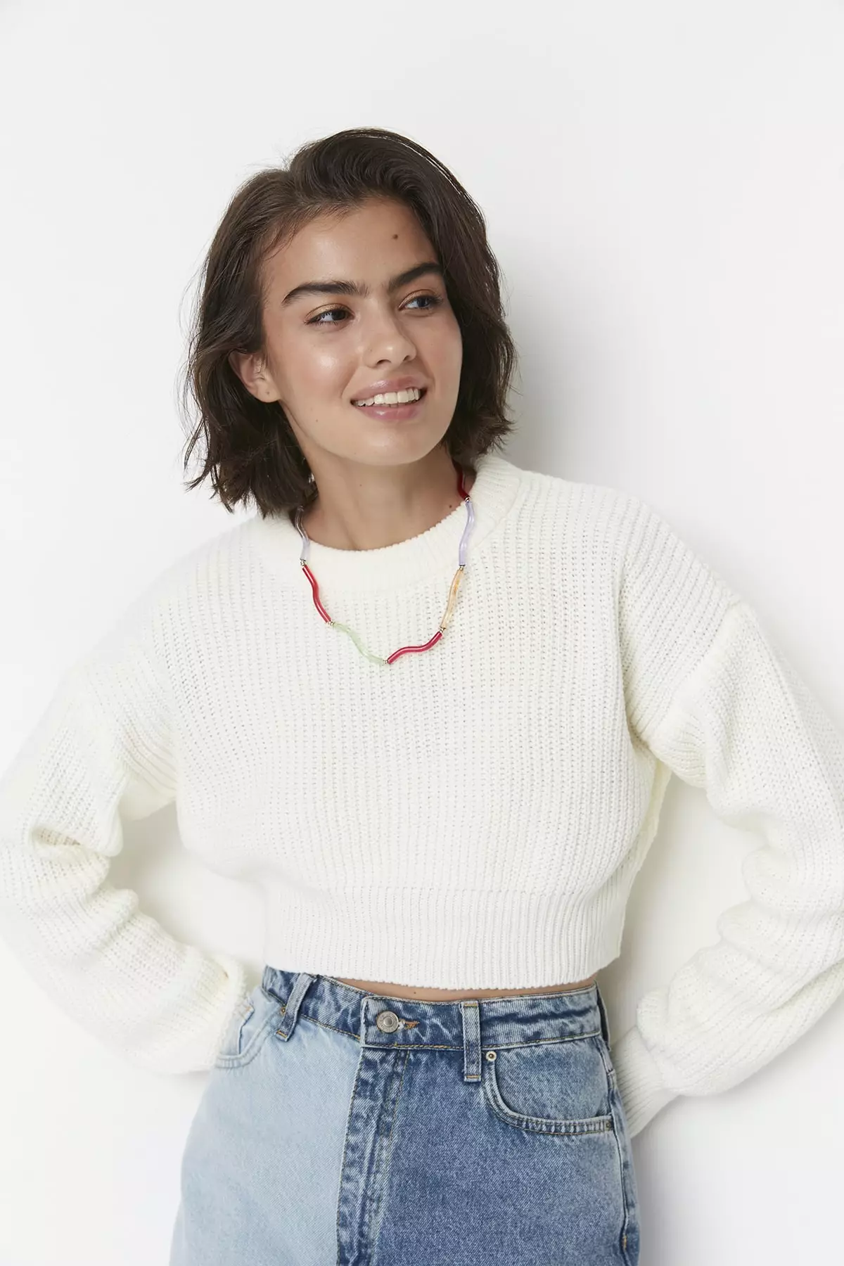 Crop Knit Jumper
