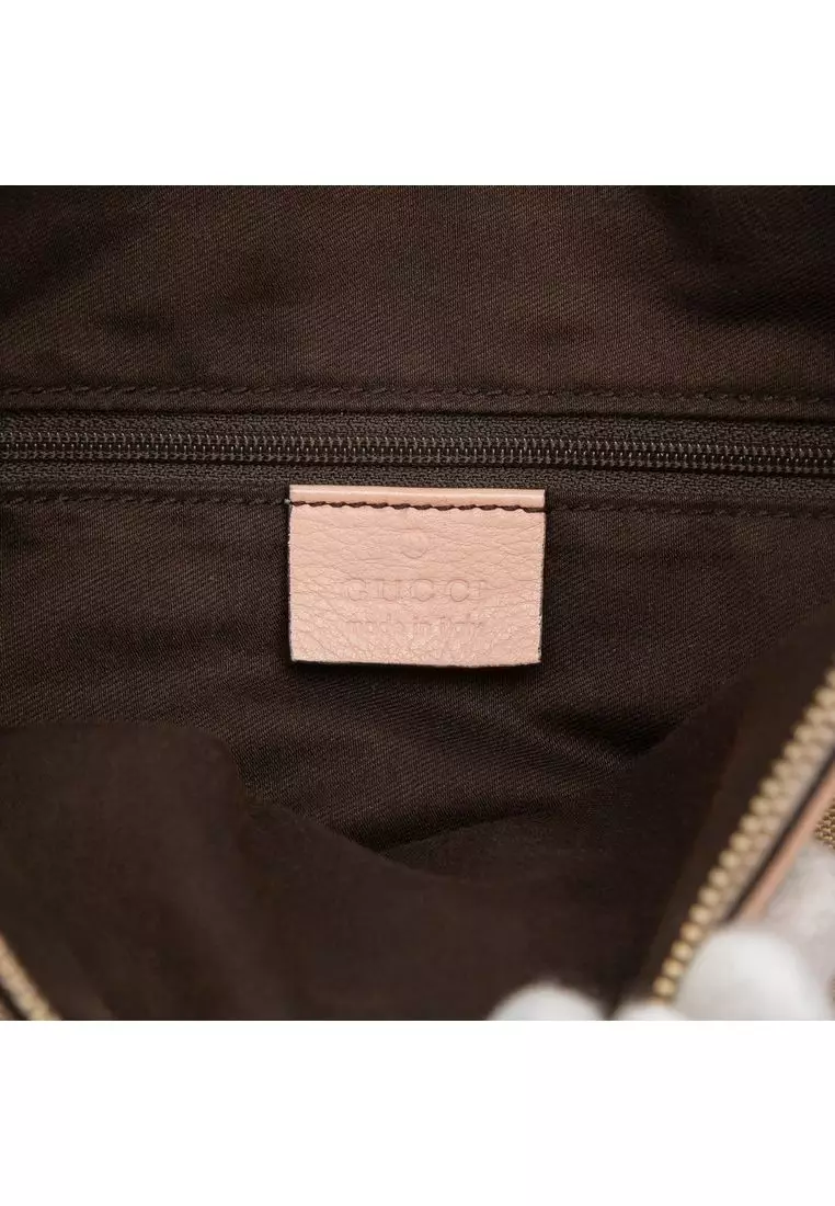 Pre-Loved Gucci Gg Canvas Abbey D Ring Crossbody