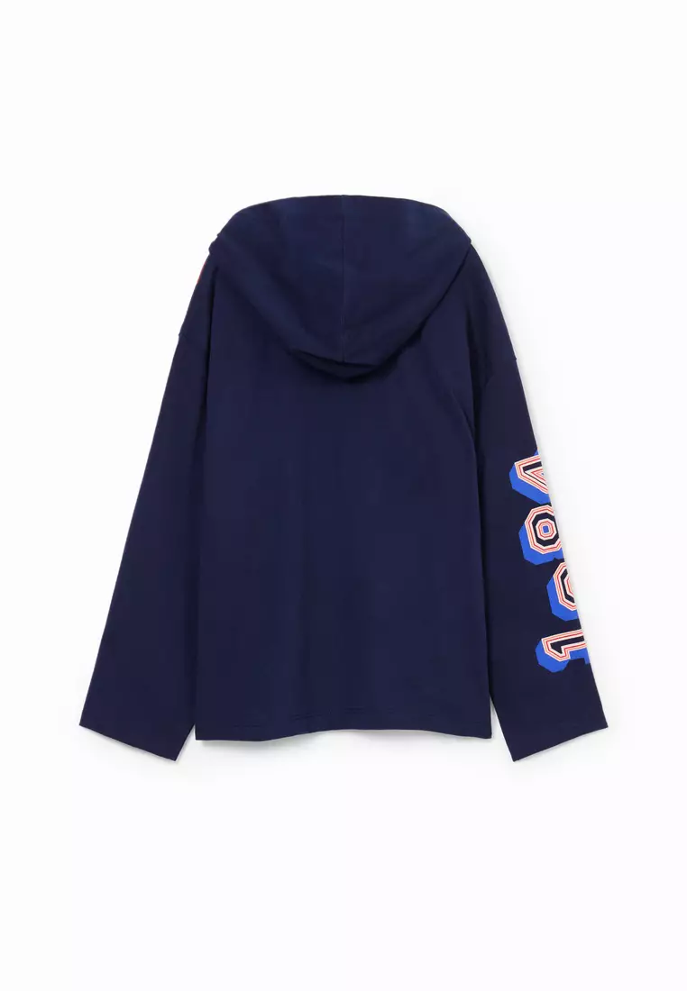 Desigual Niños Basketball T-shirt with hood.
