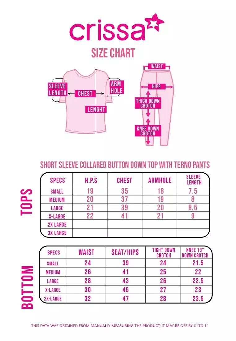 Wrinkled Linen Short Sleeves Terno Pants